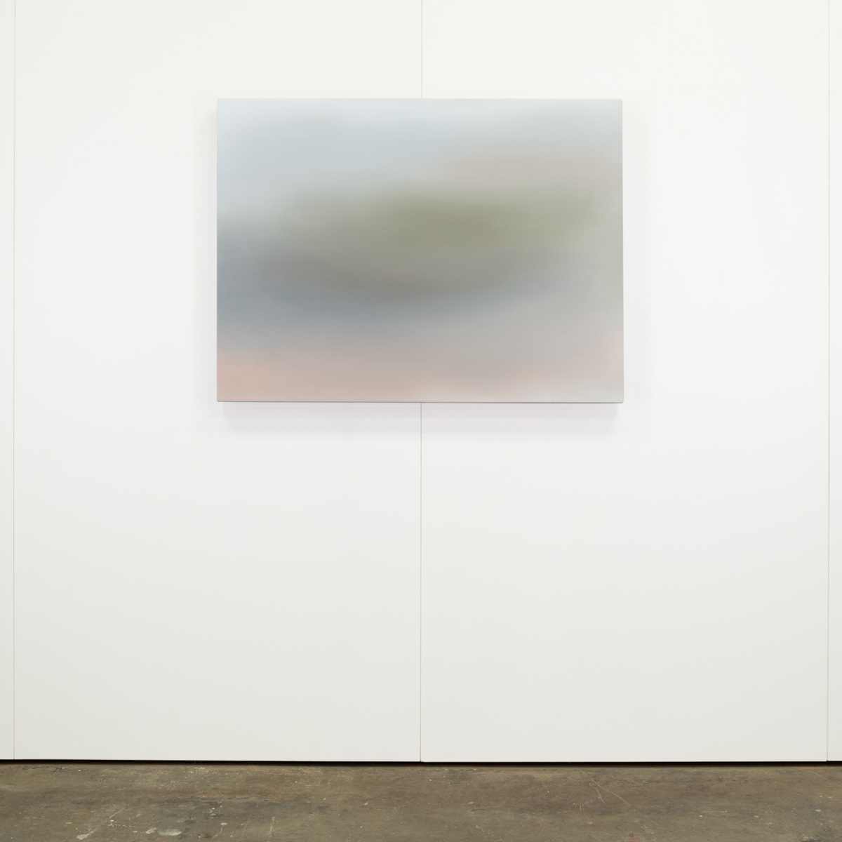 Grey Green Composition, 36" x 48", Oil on canvas, 2026.

Available, $3000, Framed $3700