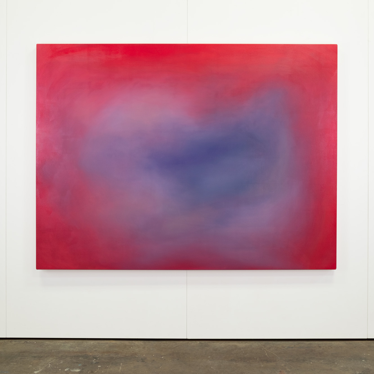 Red Composition, 60" x 80", Oil on canvas, 2026.

Available, $8000, Framed $9300